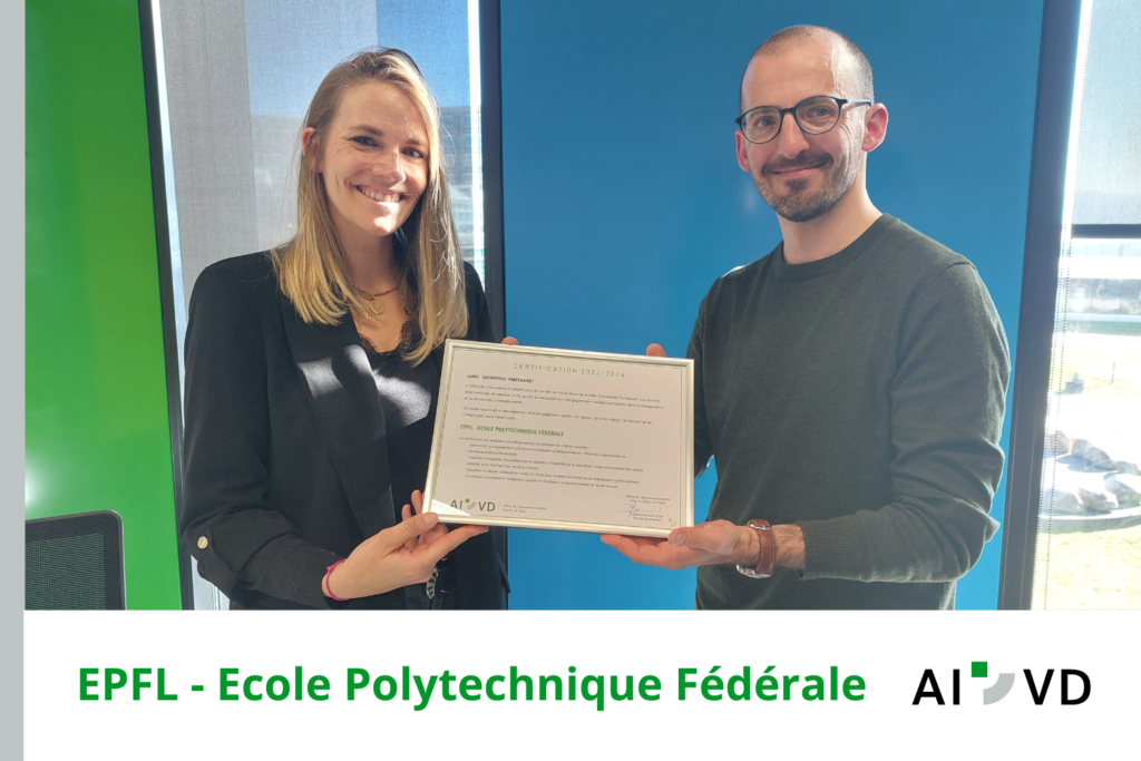 Certification Entreprise partenaire EPFL